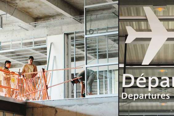 Dérapage à l'aéroport