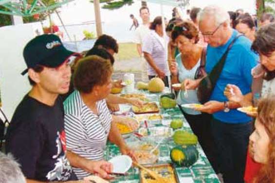 Citrouille et chouchoute au menu