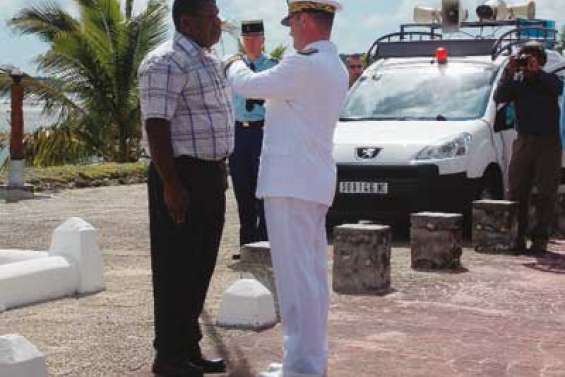 Un combattant honoré