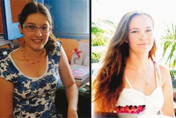 Des filles avec mention