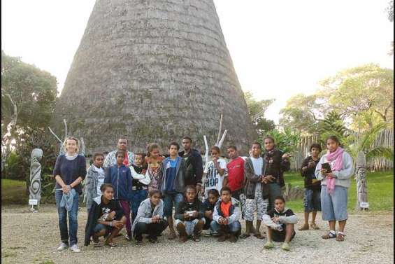 En formation au centre Tjibaou