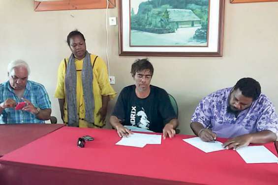 Le dépôt de carburant a son acte coutumier