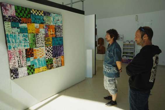 uvres abstraites à Boulari