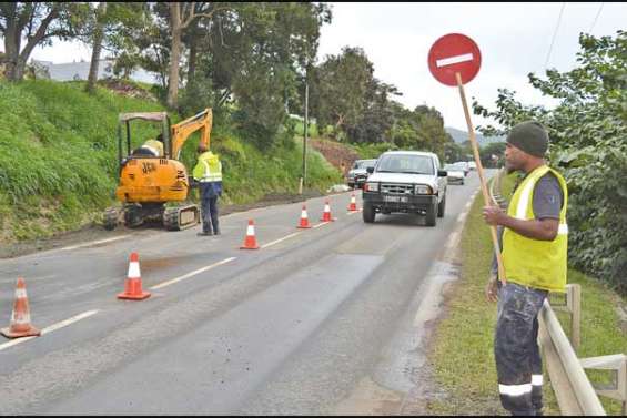Trois mois de travaux