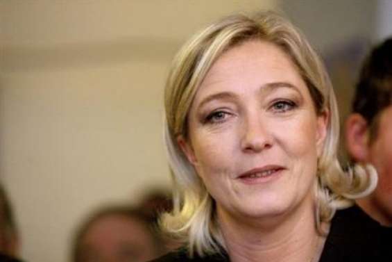 Marine Le Pen en visite