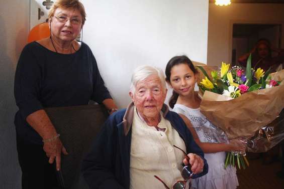 Fernande Dubaton, jeune centenaire