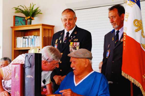 Charles Millot, le  vétéran centenaire