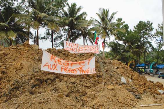 Chantier à l'arrêt