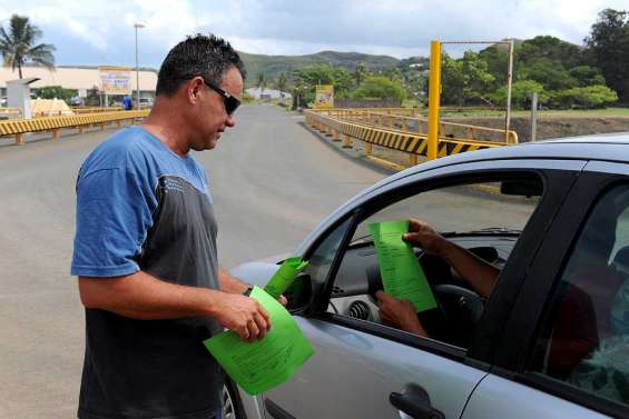 Appel à la grève générale à la SLN