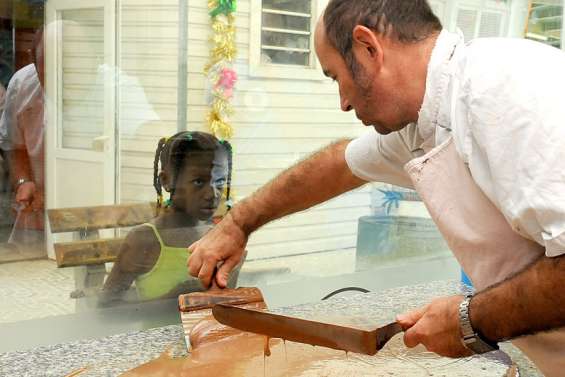 Patrick et sa chocolaterie