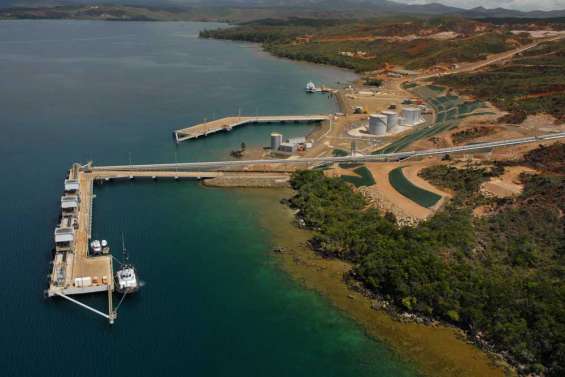 Le wharf de Vale surveillé