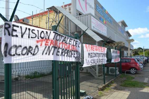 Débrayage des agents de sécurité