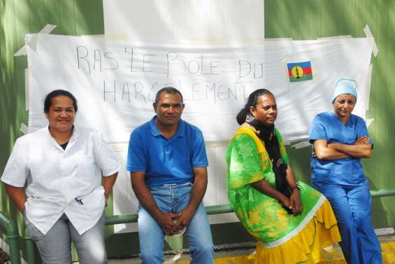 Débrayage à la clinique de l'Anse-Vata