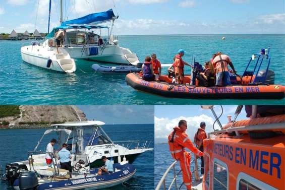 Coup de prévention sur le lagon