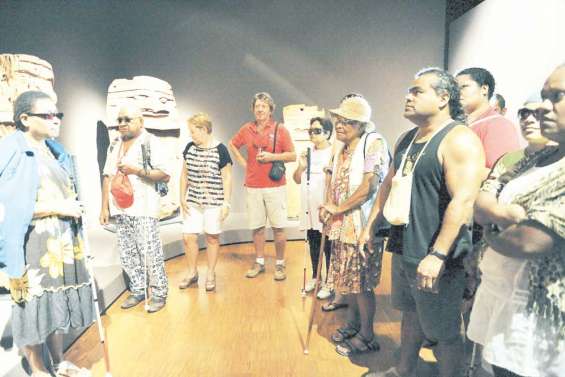 Une expo à ressentir