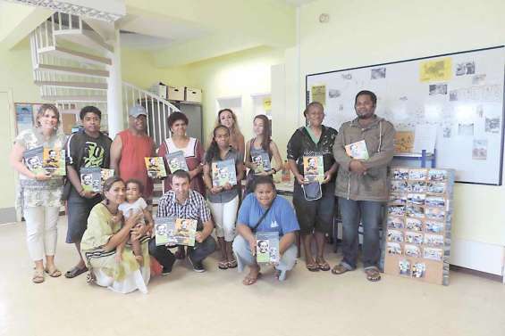 Les collégiens ont réalisé un livre sur Tjibaou