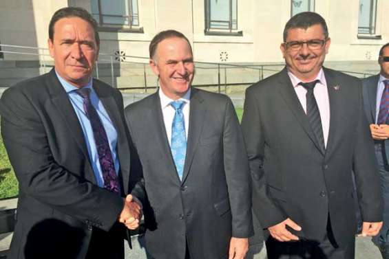 Le Caillou développe sa diplomatie économique à Auckland