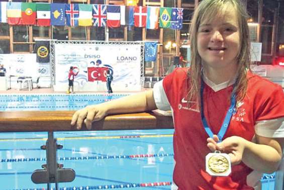 Déjà 3 médailles pour Delphine André