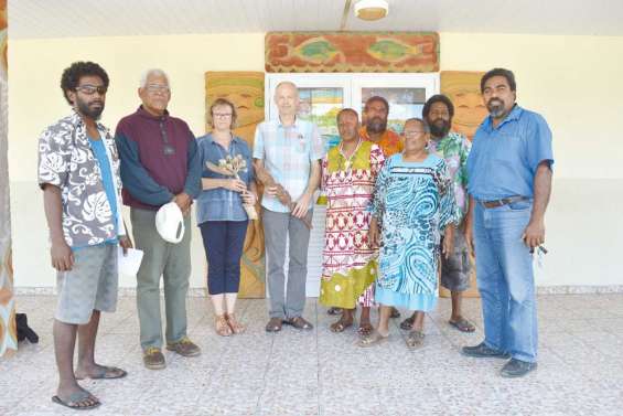 Le trésorier-payeur en visite