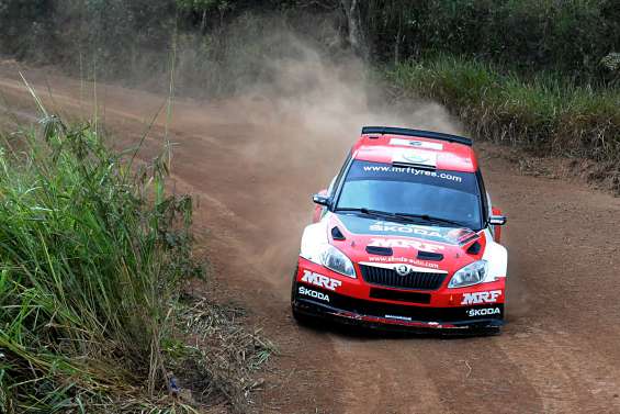 A Gaurav Gill le Rallye International