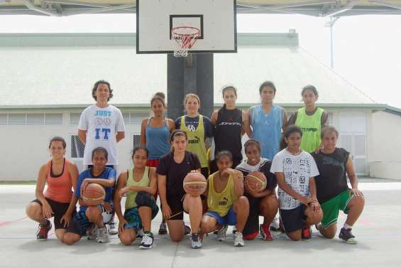 Les présélectionnés s'entraînent