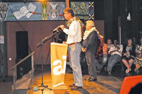 Thierry Santa en porte-parole