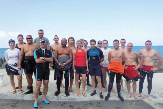 Plongée dans le lagon au Vallon-Dore