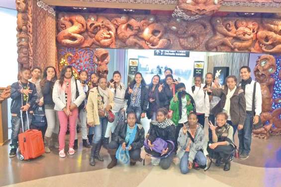 Collégiens en terre kiwie