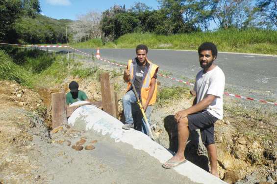 Fin des travaux sur le chemin d'Enercal