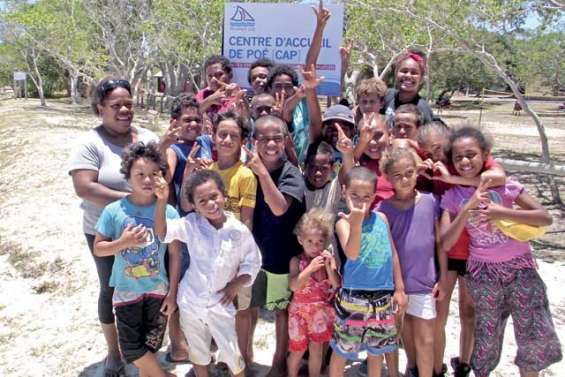 Les enfants de Thio sur la côte Ouest