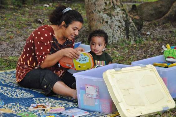 Journée lecture au dispensaire