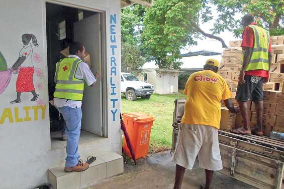 Solidarité instantanée sur place