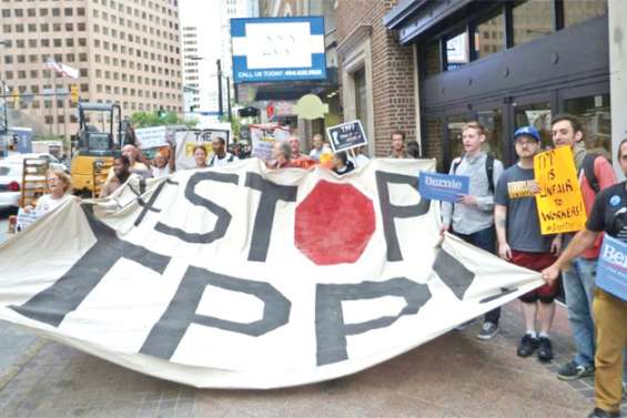 Libre-échange en pourparlers