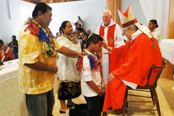 Quarante jeunes confirmés