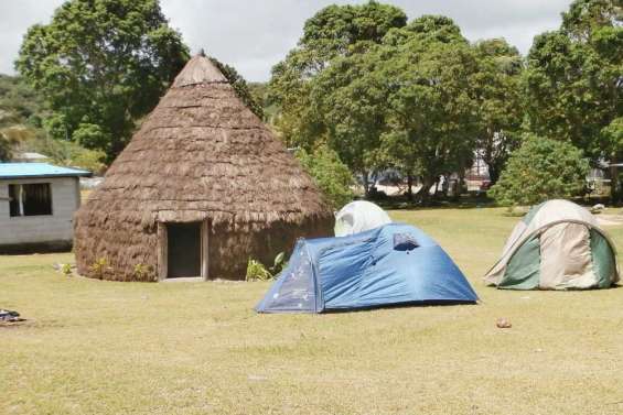 Une tente dans la nature