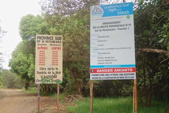 Il y a de l'amiante dans l'air