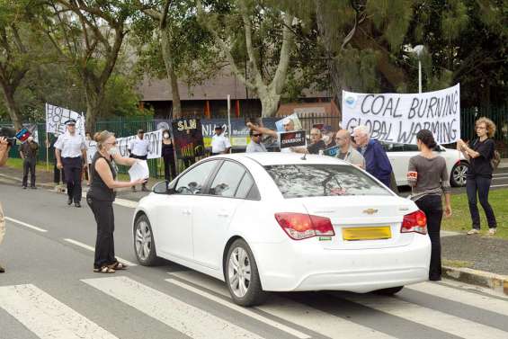 EPLP mobilisée contre le charbon