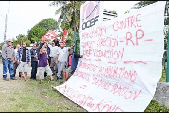 Débrayage à l'Ocef