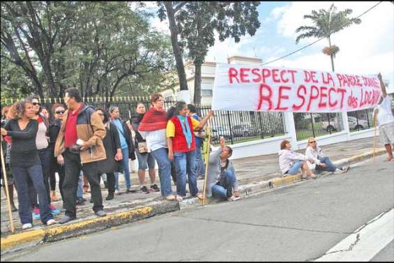 Grogne au haussariat