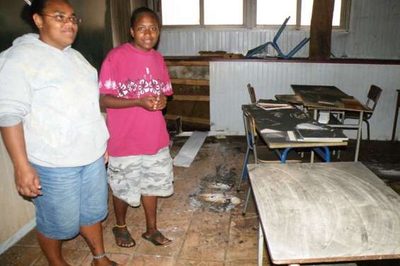 Rentrée calme au collège de Vao