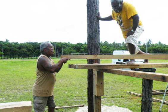 Kunié prépare sa foire