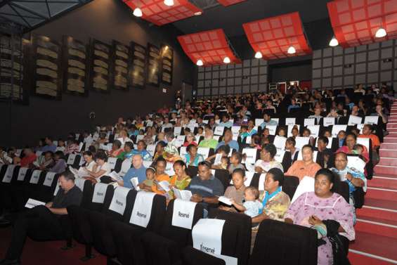 Un Air de partage flotte sur l'auditorium
