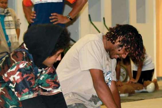 Les futurs citoyens sur le pied de guerre