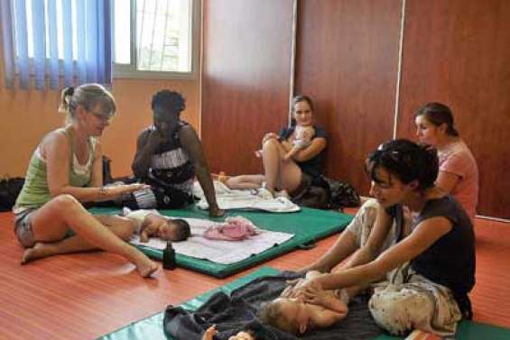 L'atelier des bébés massés