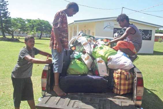 Le collège de Hnathalo  se mobilise