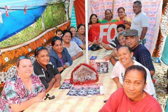 Noël sous la bâche bleue