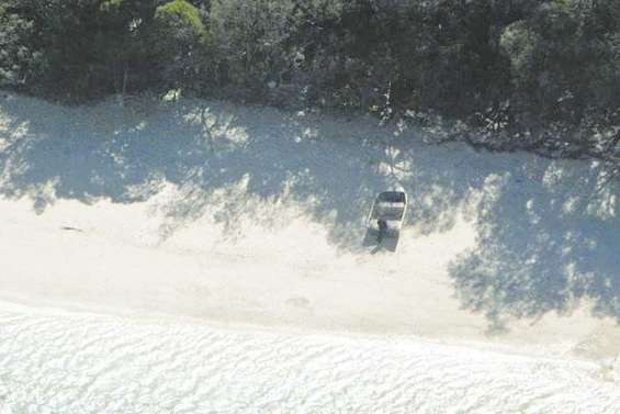Le pêcheur retrouvé sur un îlot