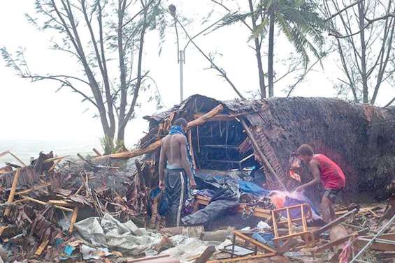 Pam a semé la dévastation