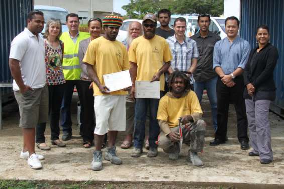 Une formation en béton armé