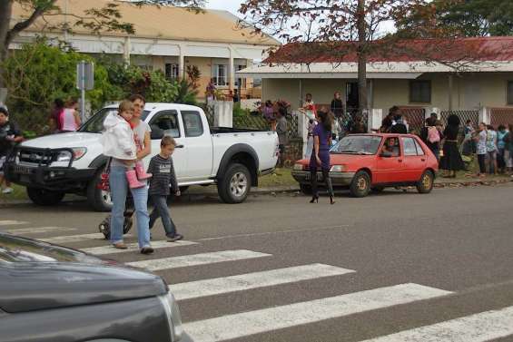 Danger devant l'école